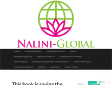 Tablet Screenshot of naliniglobal.com
